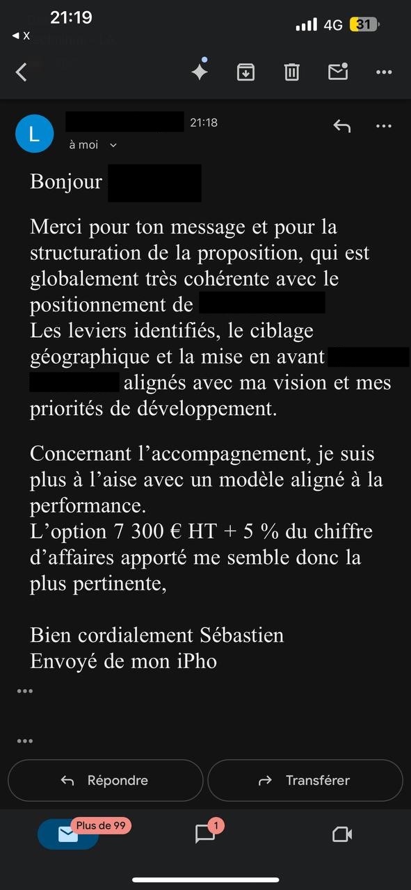 T\u00e9moignage Business Partner