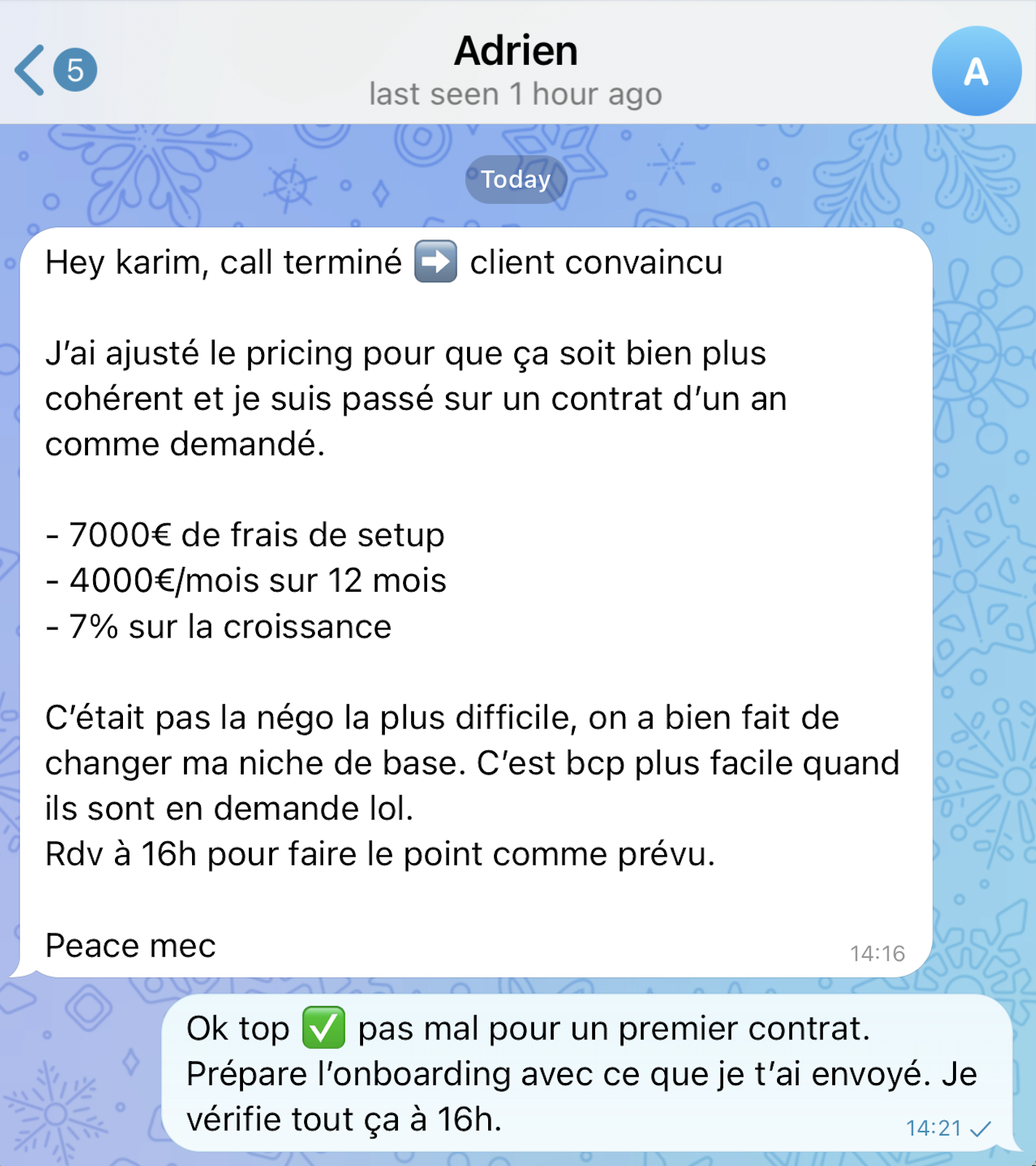 T\u00e9moignage Business Partner