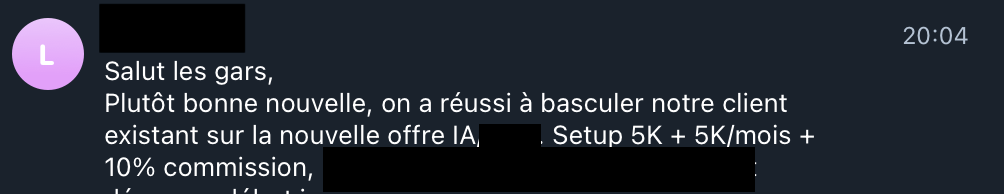 T\u00e9moignage Business Partner