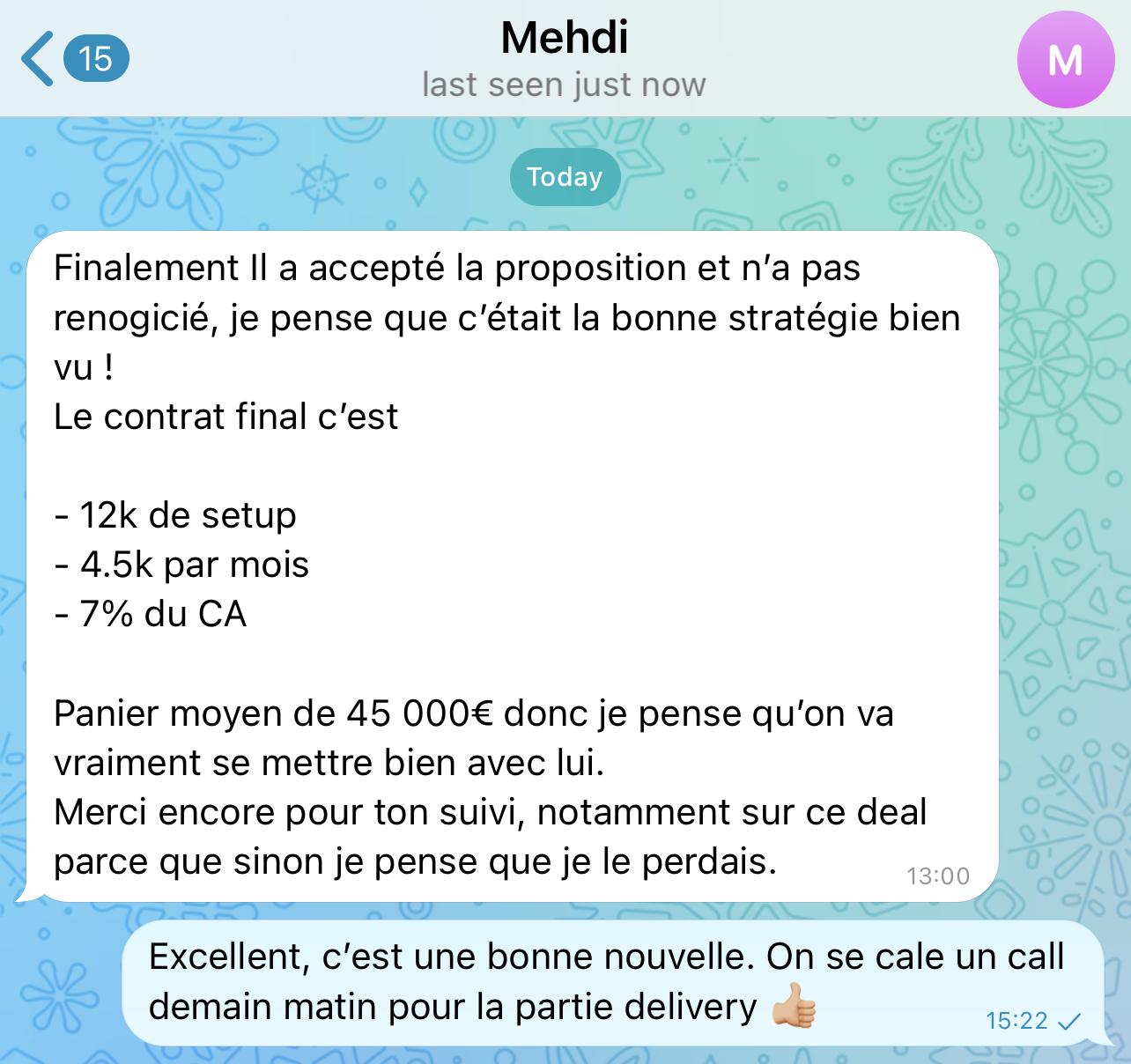 T\u00e9moignage Business Partner