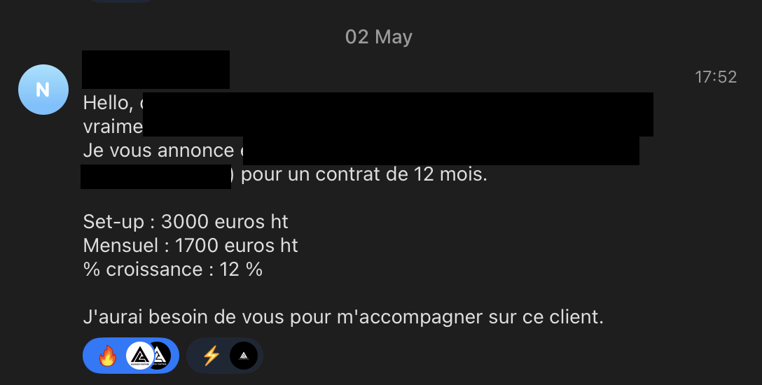 T\u00e9moignage Business Partner